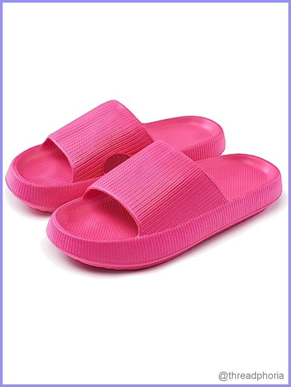 Cloud Slippers Cushioned Thick Sole Slide Sandals Unisex EVA